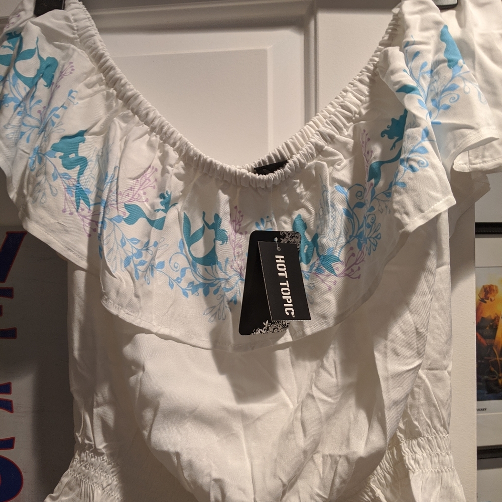 [NWT] Disney Little Mernaid Crop Top 2XL